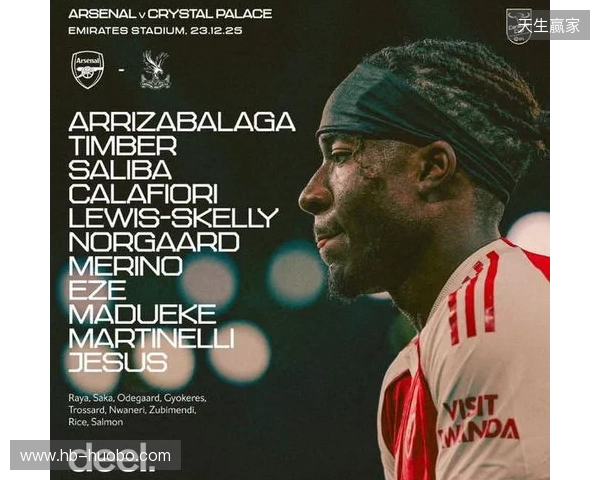 阿森纳vs水晶宫:热苏斯、凯帕首发,恩凯蒂亚战旧主 阿森纳vs水晶宫:热苏斯、凯帕首发,恩凯蒂亚战旧主